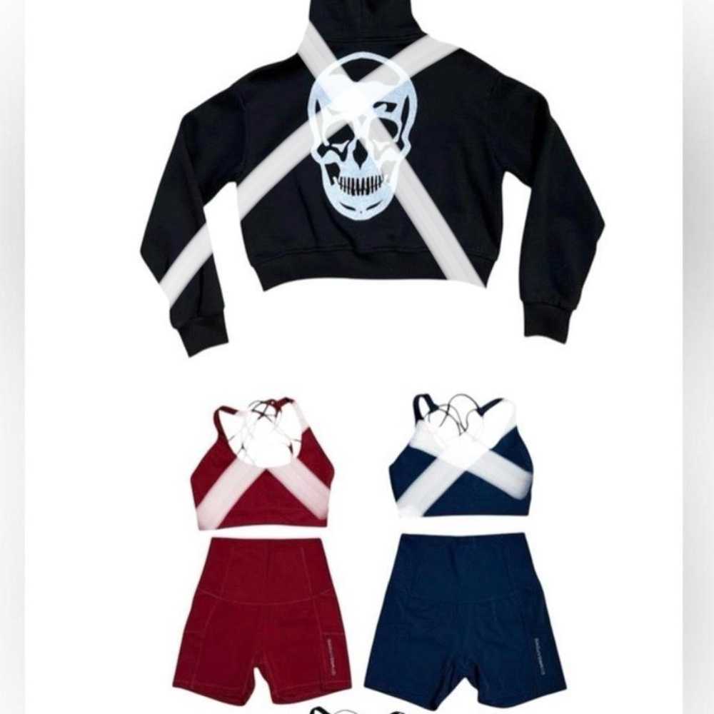 gymreaper workout set BRAS & HOODIE SOLD